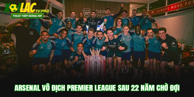 Arsenal vô địch Ngoại hạng Anh